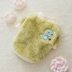 Coral Fur Winter Clothes for Small Dogs and Cats