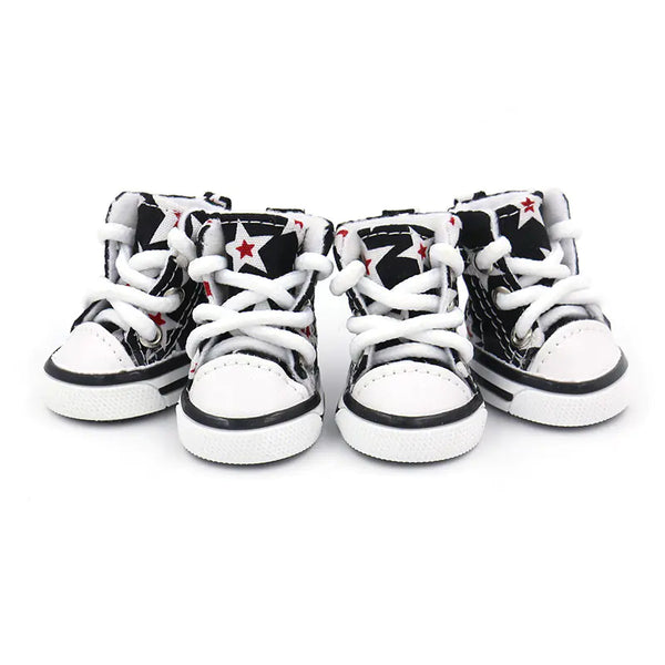 Soft Canvas Shoes for Small Dogs