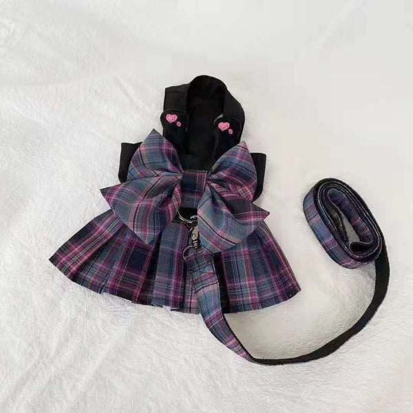 Pet Traction Vest with Chest and Back Rope