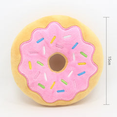 New Christmas Series 15Cm Donut Dog Plush Toy