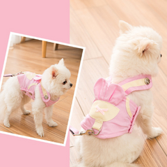 Pet Vest Harness Leash for Small to Medium Dogs