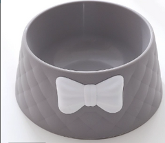 Bow Cat Bowl and Dog Bowl Combo