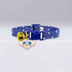 Cute Polka Dot Collar for Small Cats and Dogs