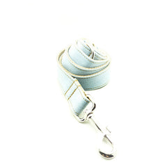 Custom Designed Blue Dog Leash and Collar Set