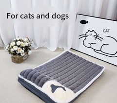Thick Warm Pet Bed with Removable Cover for Dogs & Cats
