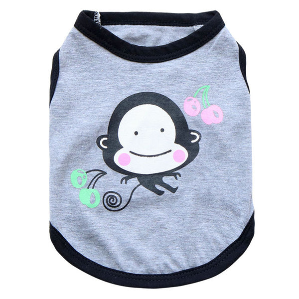 Happy Monkey Vest for Small Dog Teddy Pomeranian