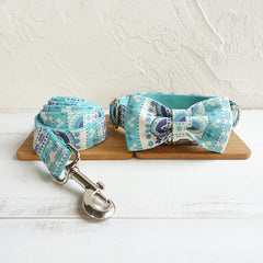 MUTTCO Dog Collar and Leash Set for Pets