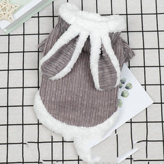 Cute Rabbit Sweater for Teddy Dogs in Autumn/Winter