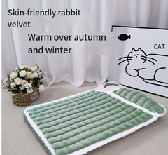 Thick Warm Pet Bed with Removable Cover for Dogs & Cats