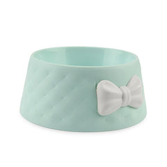Bow Cat Bowl and Dog Bowl Combo