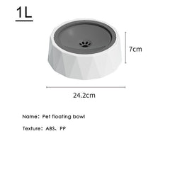 Pet Floating Bowl for Cats and Dogs - Water Drinker
