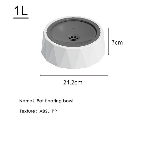 Pet Floating Bowl for Cats and Dogs - Water Drinker