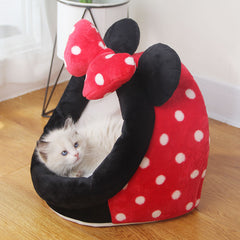 New Cartoon Cute Four Seasons Pet Bed with PP Cotton