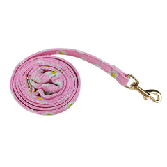 Dog Leash Daisy Flower Pattern Comfortable Adjustable Pet Leash for Small Medium Large Dog