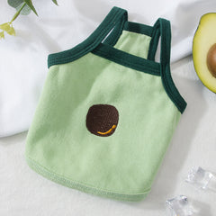 Avocado Sling Puppy Summer Clothes - Thin Style